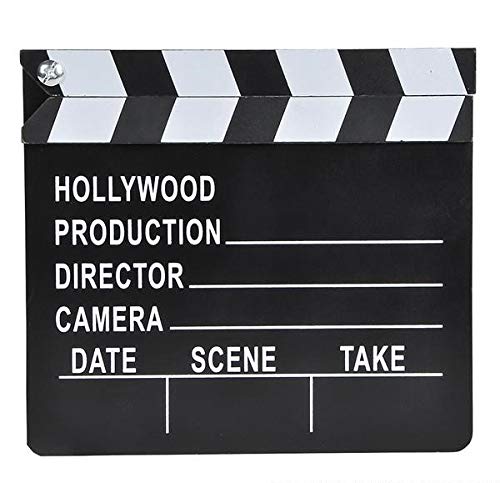 Rhode Island Novelty 7 Inch x 8 Inch Hollywood Movie Clapboard, Six Per Order
