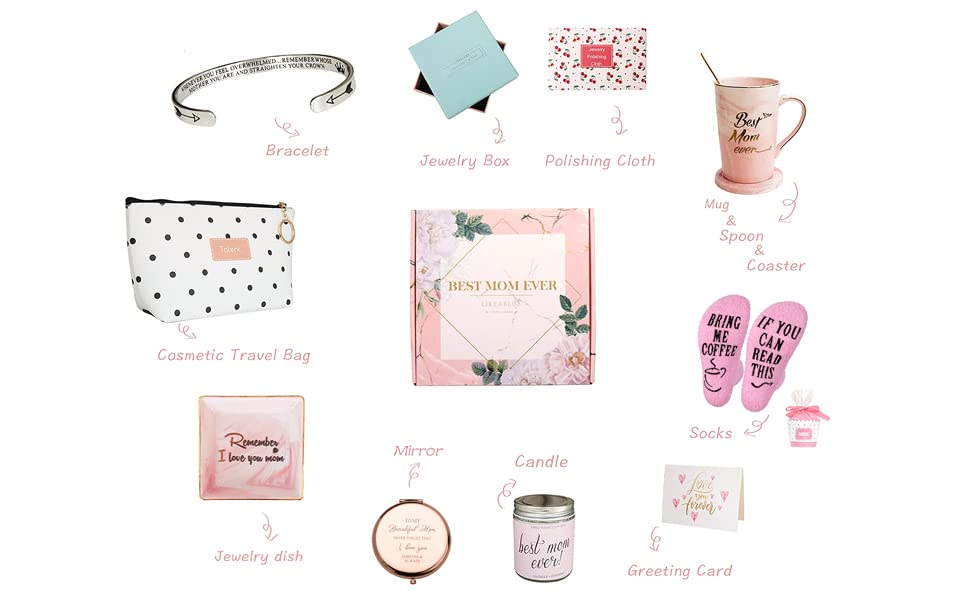 Birthday Gifts for Mom, Mom Gifts for Birthday, Thanksgiving, Christmas and Mothers Day