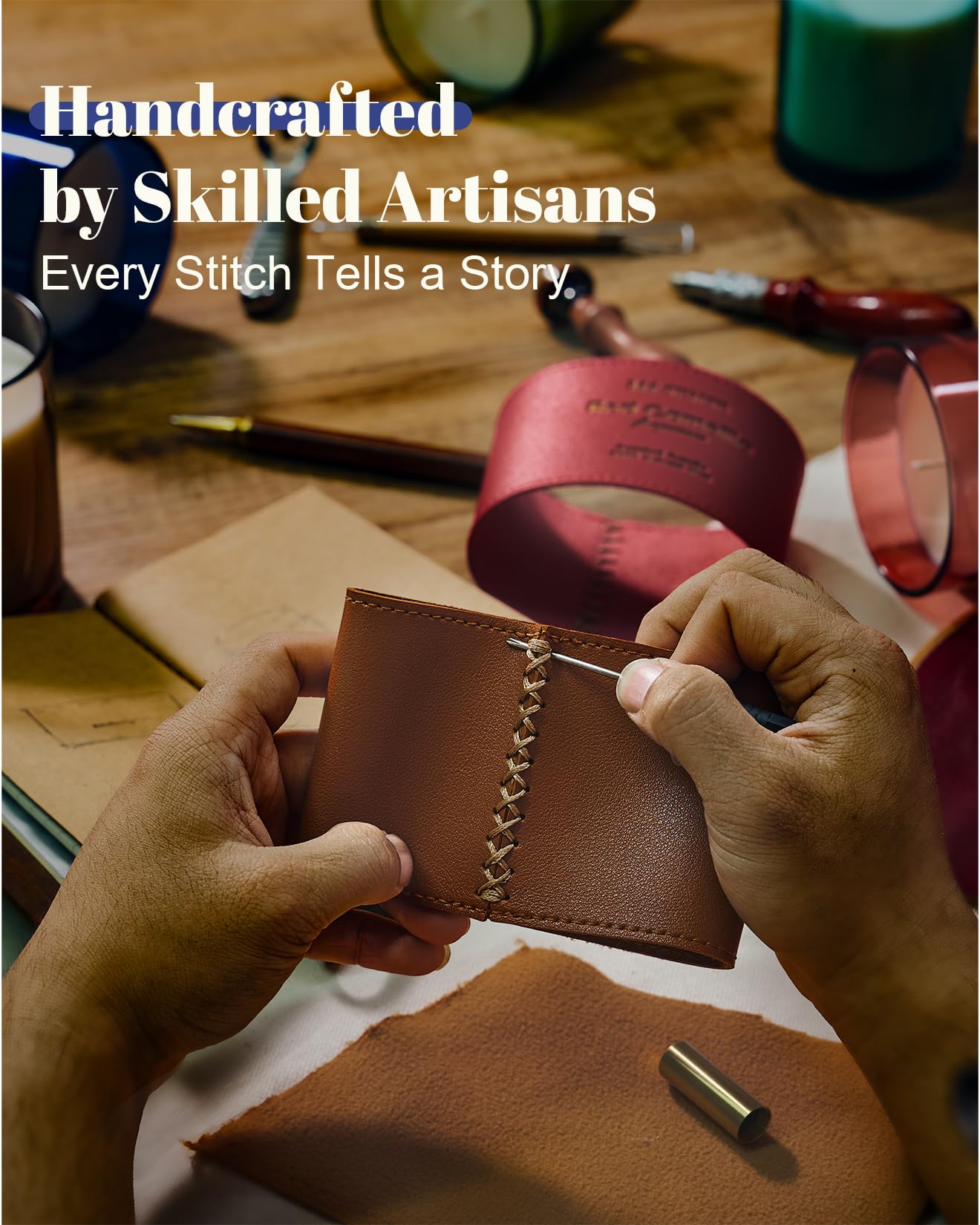 M&SENSE Bergamot Lavender Scented Candles,Vegan Soy Wax,No Toxin,10oz 42-Hour Slow Burning Time, Pepper Scented Candle, High Intensity,Air Purifying Aromatherapy Relaxing Office Home Fragrance