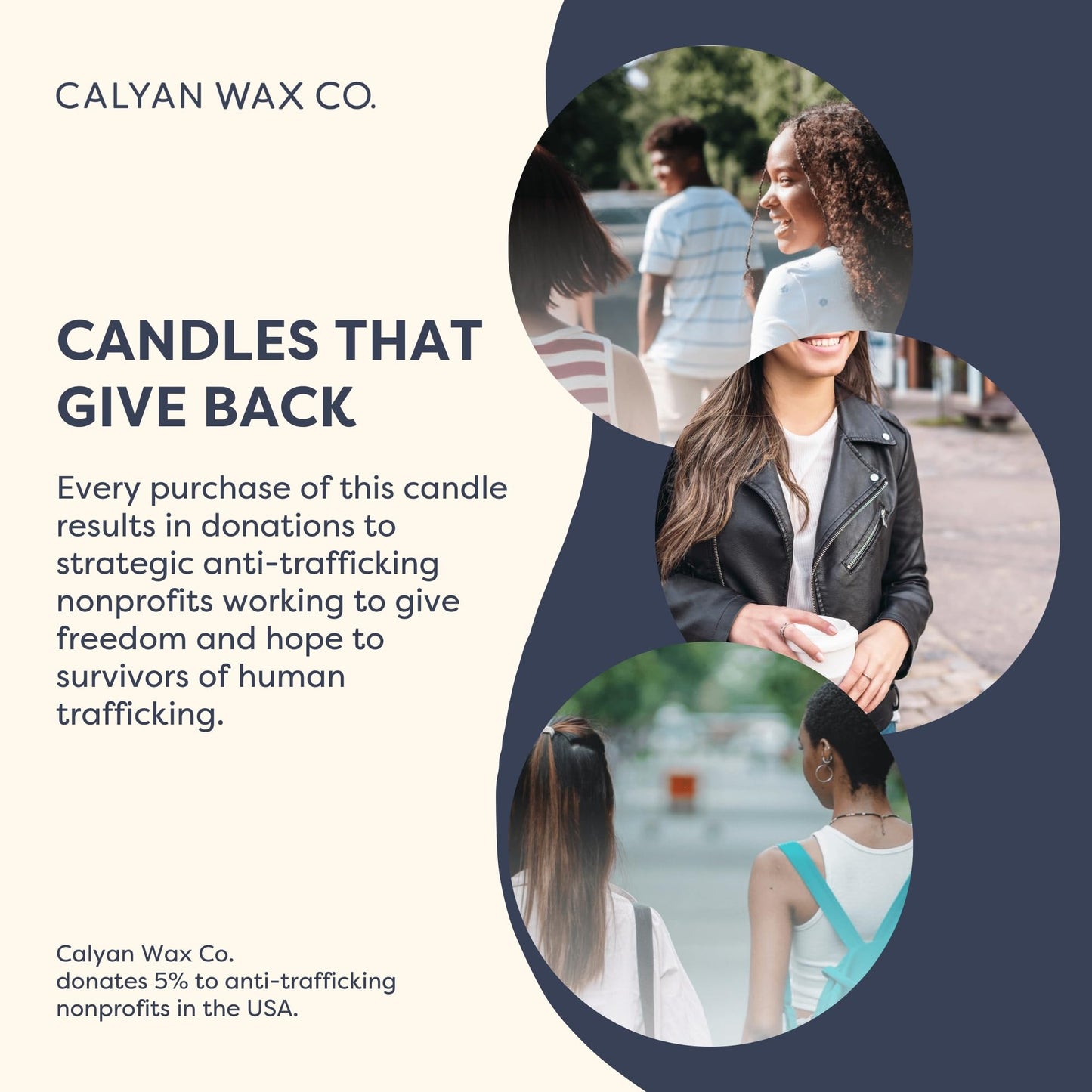 Calyan Wax Co. Soy Wax Candle, Passionfruit + Ginger Scented Candle, 57 Hour Burn Time, Aromatherapy Soy Candles, Non Toxic & Vegan Soy Wax, Amber Glass Jar Scented Candles, 7.2oz