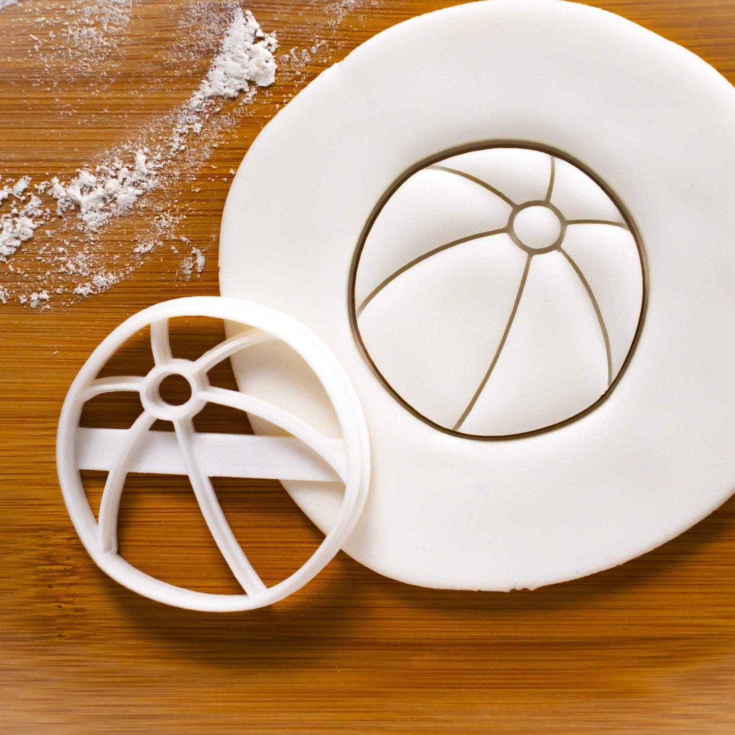 Set of 3 Pool Party cookie cutters (Designs: Beach Ball, Flamingo Float, and Unicorn Float), 3 pieces - Bakerlogy