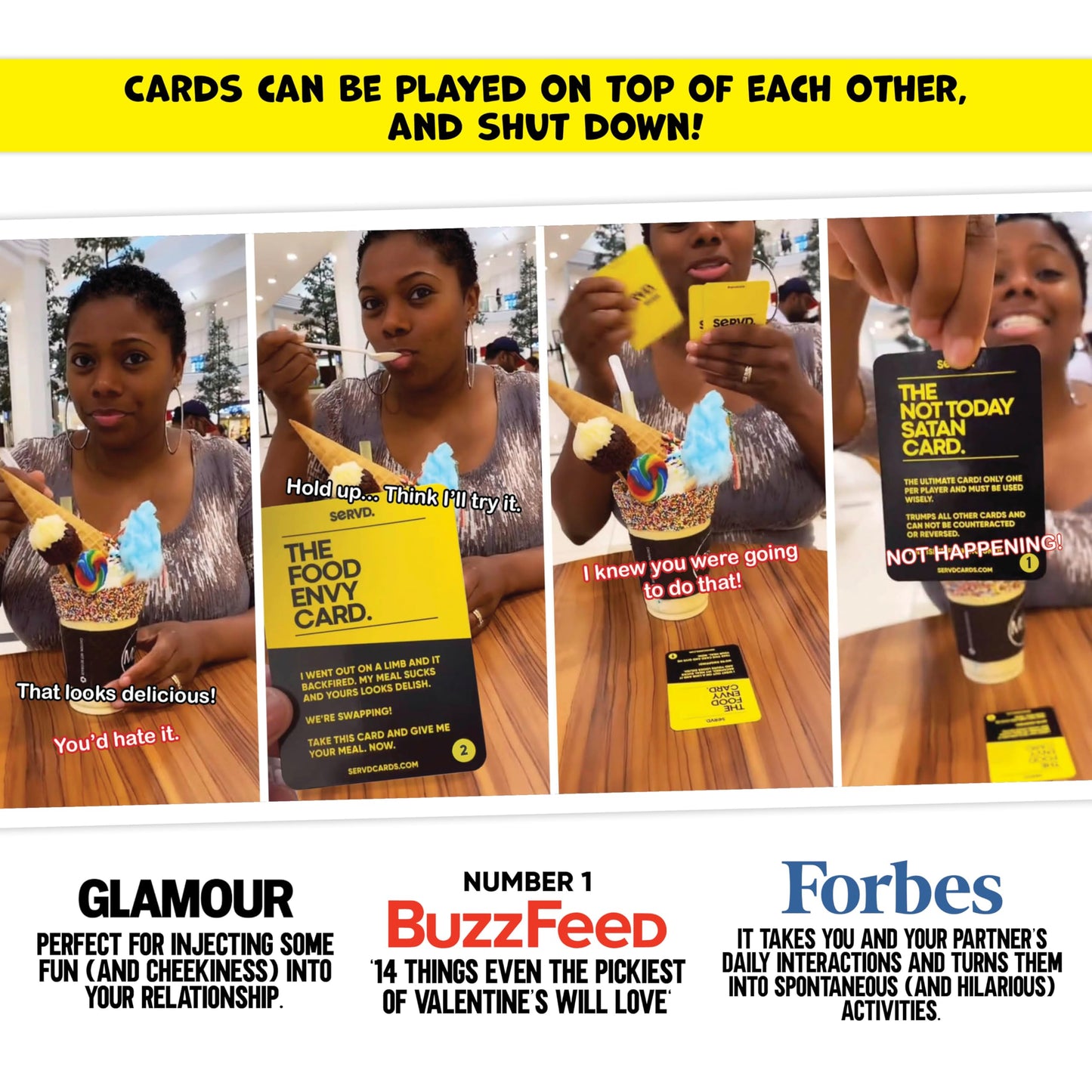 SERVD - Couples - The Hilarious Real-Life Couples Card Game | Funny Gift for Anniversary, Valentine's Day, Christmas, Date Nights & More | Unique Strategy Game