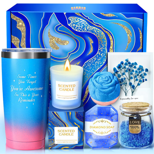 TRSILLE Birthday Gifts for Women, Spa Gifts for Women, Gift Baskets for Her, Girlfriend, Sister, Mom, Best Friend Birthday Gifts Thank You Gifts Christmas Gifts for Her Anniversary