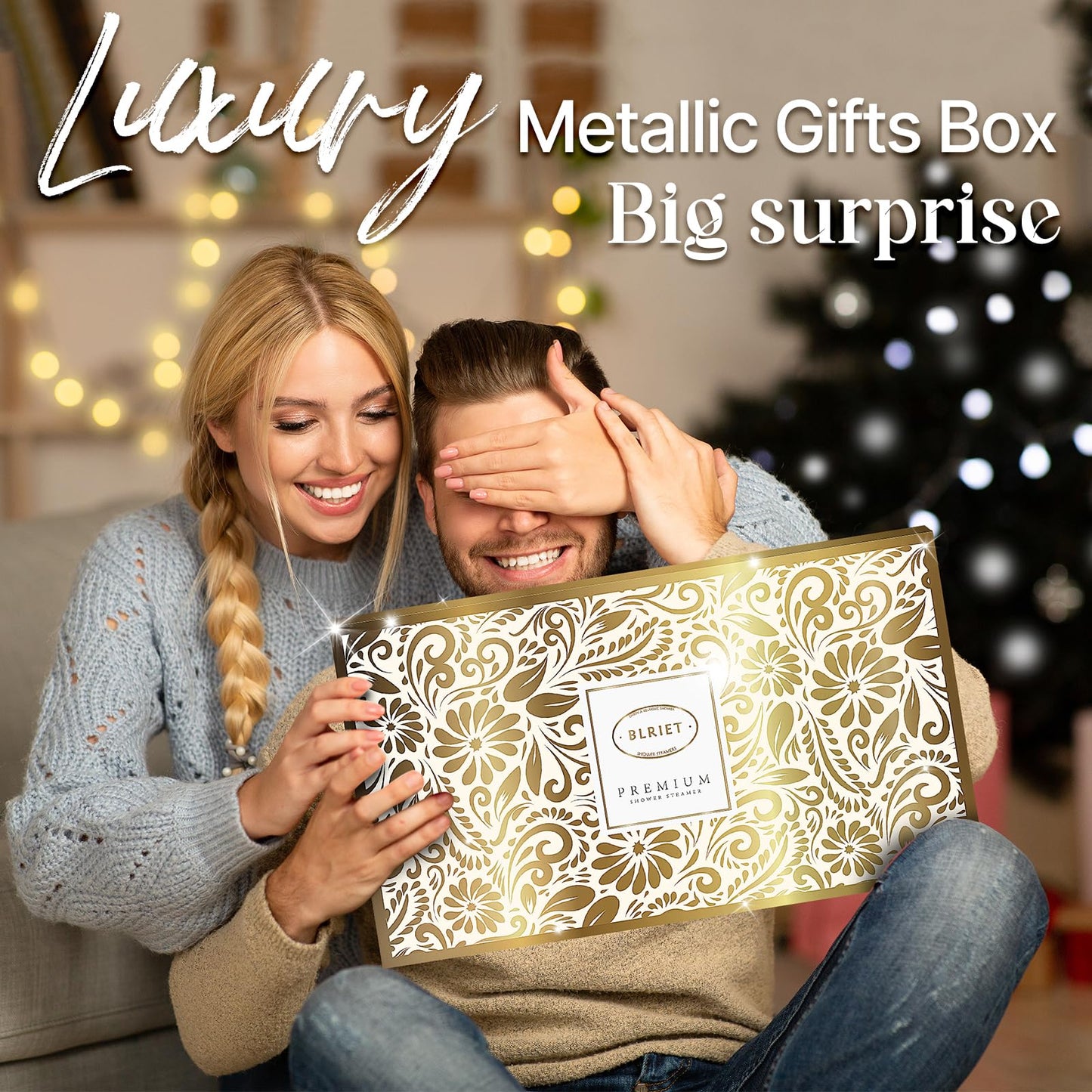 Shower Steamers Aromatherapy 18 Pack Gifts for Women Birthday Christmas Stocking Stuffers White Elephant Natural Essential Oils Stress Relief Mint Lavender Relaxation for Mom her him Men Teens Adults