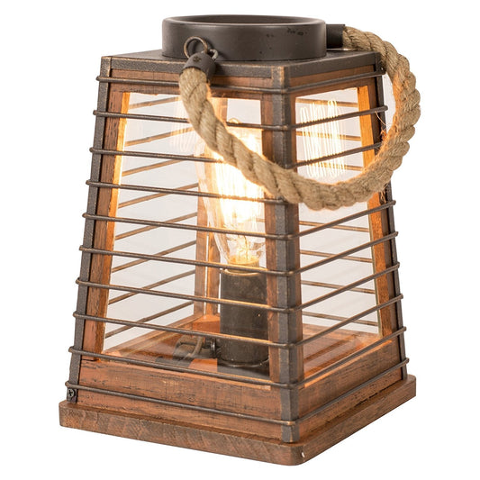 Scentsationals Edison Collection Alessa Wax Melt Warmer - Scented Wax Melt Candle Warmer for Fragrance Cubes and Tarts