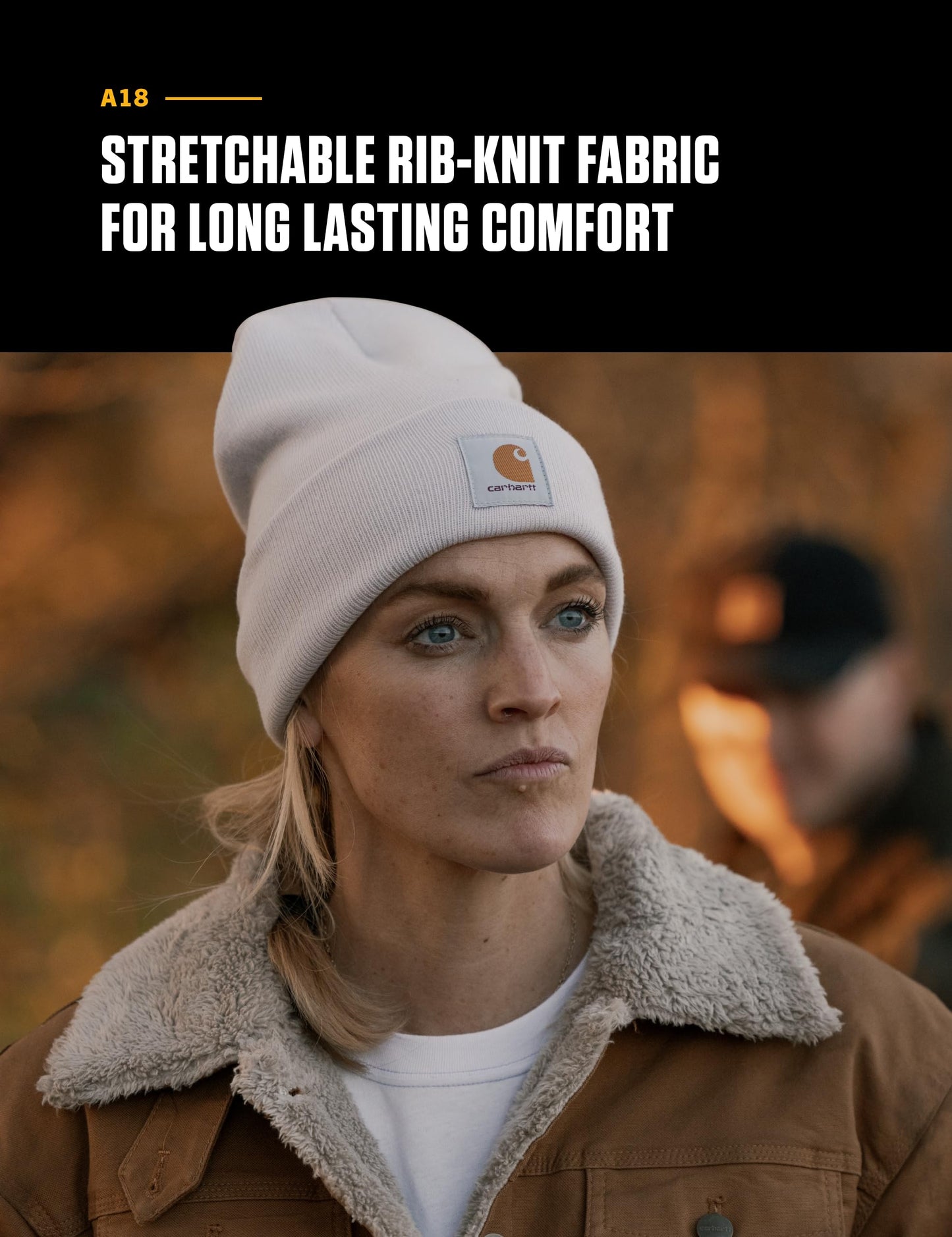 Carhartt Men's Knit Cuffed Beanie, Coal Heather, One Size