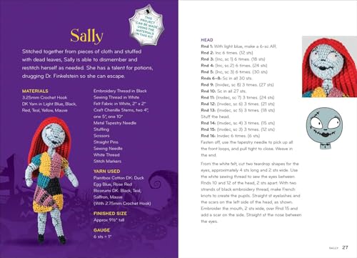 Disney Tim Burton's The Nightmare Before Christmas Crochet (Crochet Kits)