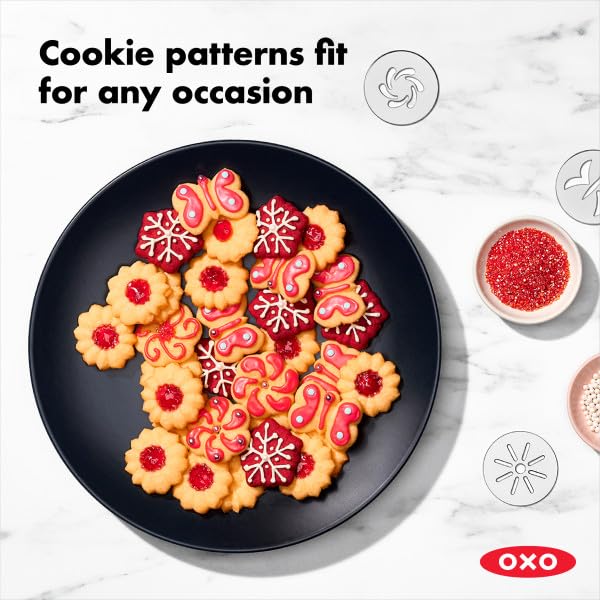 OXO Good Grips 14-Piece Cookie Press Set