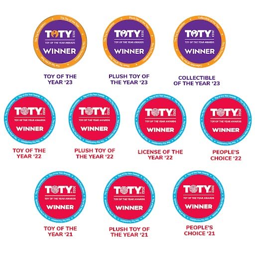 Squishmallows Original 5-Inch Holiday 4-Pack – Ethel Hot Chocolate, Floyd French Fries, Keiko Blue Christmas Tree, Ricardo Peppermint Bat – Official Jazwares Plush (Little)