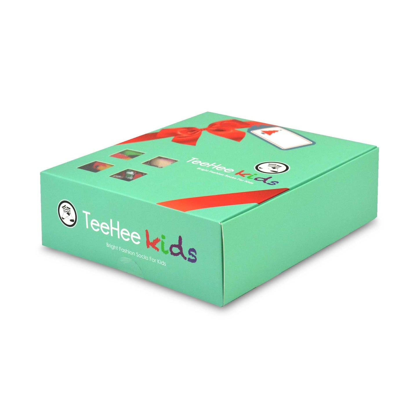 TeeHee Christmas 12-Pair Cotton Socks, Great Value Gift Box for Kids (3-5 Years, Snowman)