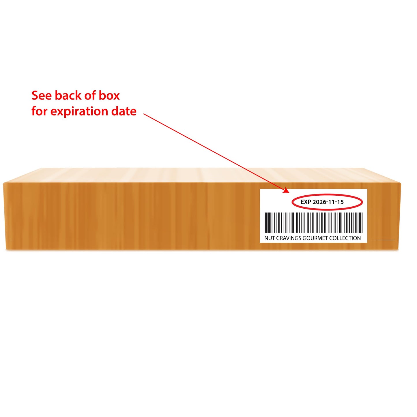 NUT CRAVINGS - Mixed Nuts Gift Basket in Reusable Wooden Tray + Green Ribbon (12 Assortments) Food Arrangement, Healthy Snack Care Package, Food Assortments