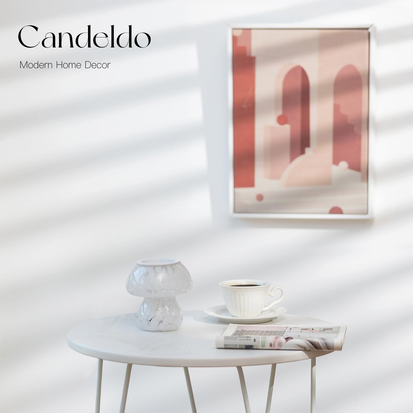 Candeldo Mushroom Wax Melt Warmer: Scentsy Wax Melter Warmer Cute Melter Fragrance Candle Lamp Home Decor Mothers Day Birthday Gift for Women