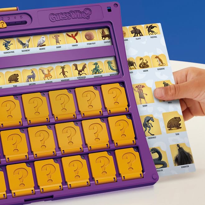 Guess Who? HARRY POTTER Edition Board Game | Ages 6 and Up | 2 Players | Fun Games for Kids and Preschoolers | Family Gifts (Amazon Exclusive)