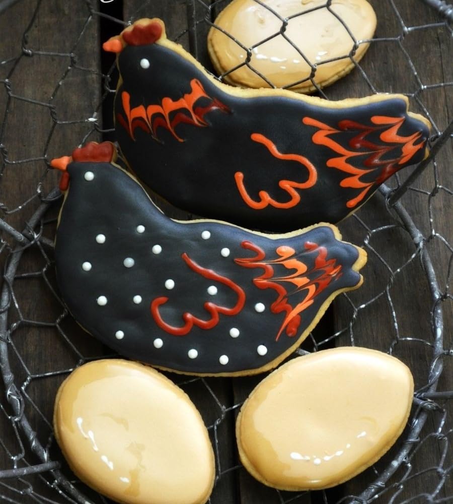 Chicken Farm Cookie Cutter 7 Piece Set from The Cookie Cutter Shop – Tin Plated Steel Cookie Cutters