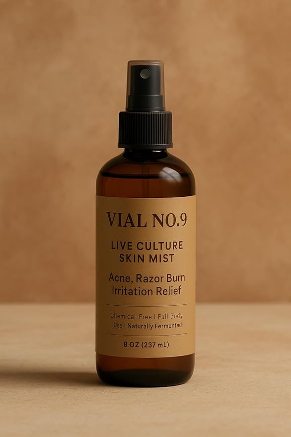 Premium All-Natural Probiotic Face & Body Mist for Acne, Wrinkles & Eczema-Prone Skin – Live Microbe Hydrating Toner That Calms Redness, Soothes Irritation & Supports Healthy, Youthful-Looking Skin