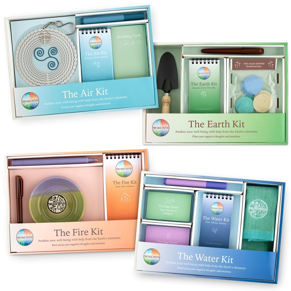 The Fire Kit – Make This a Summer of Self Care - Burn Negative Thoughts for Stress Relief and Healing - Care Kit By Two Sage Sisters