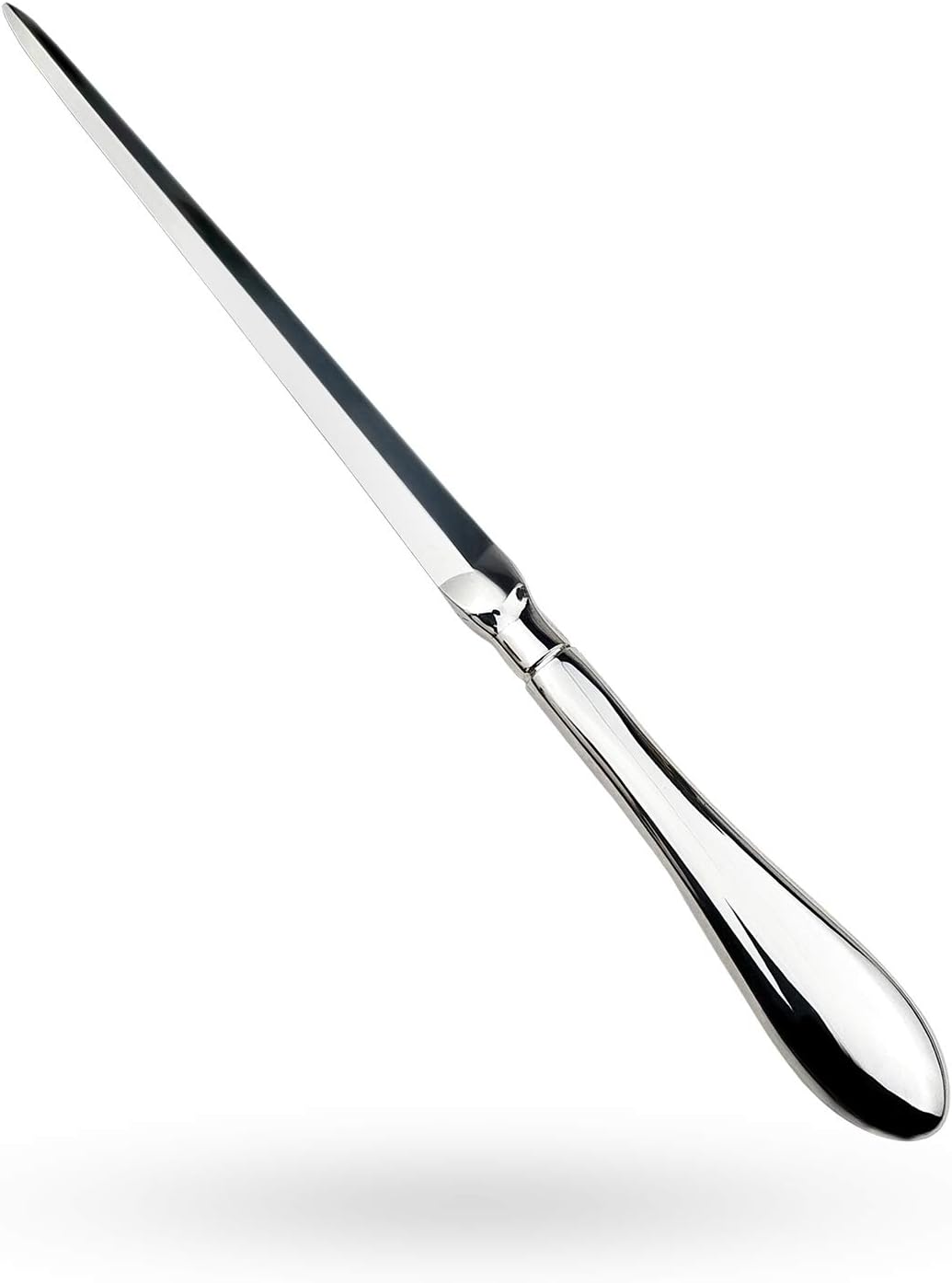 Silvery Letter Opener, Envelope Opener Knife Metal Letter Opening Knife, Paul Revere Paper Cutting Knife, 9 inches (1 Pack)