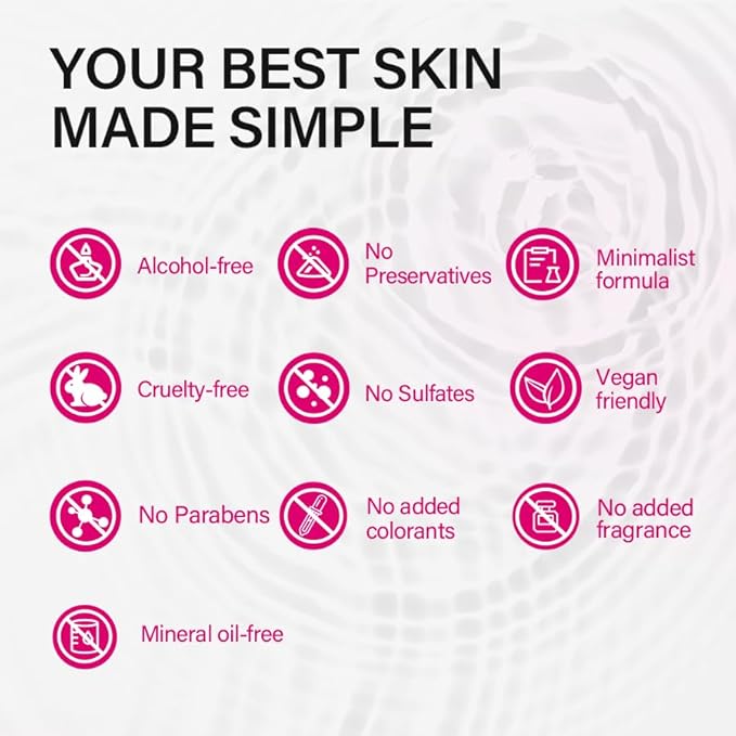 Rose Water Hydrating Facial Toner Mist Refreshing Facial Mist for All Skin Types,Refreshing, Conditioning, Soothing, Moisturizing, Perfect for Travel,3.38 Fl Oz