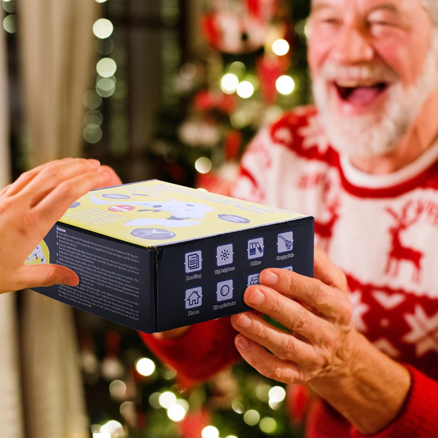 Hands Free Headband Magnifying Glass, USB Charging Head Magnifier with LED Light Jewelry Craft Watch Hobby 5 Lenses 1.0X 1.5X 2.0X 2.5X 3.5X (Upgraded Version)