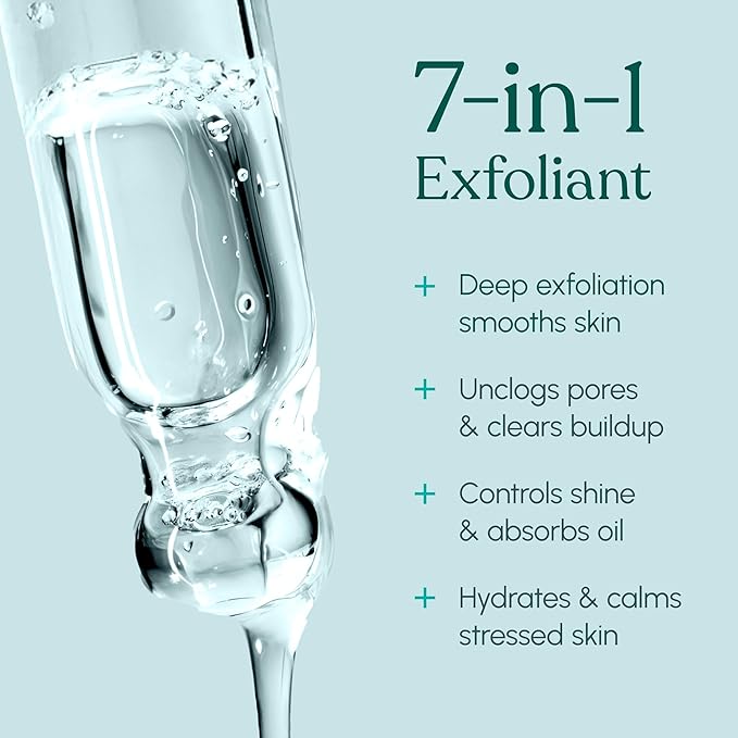 30 DAY MIRACLE BHA 20% Peeling Solution - Clinical Strength BHA Liquid Exfoliant for Clogged Pores, Wrinkles & Blackhead Remover - Salicylic Acid Serum & Chemical Exfoliant for Face Peel 1oz