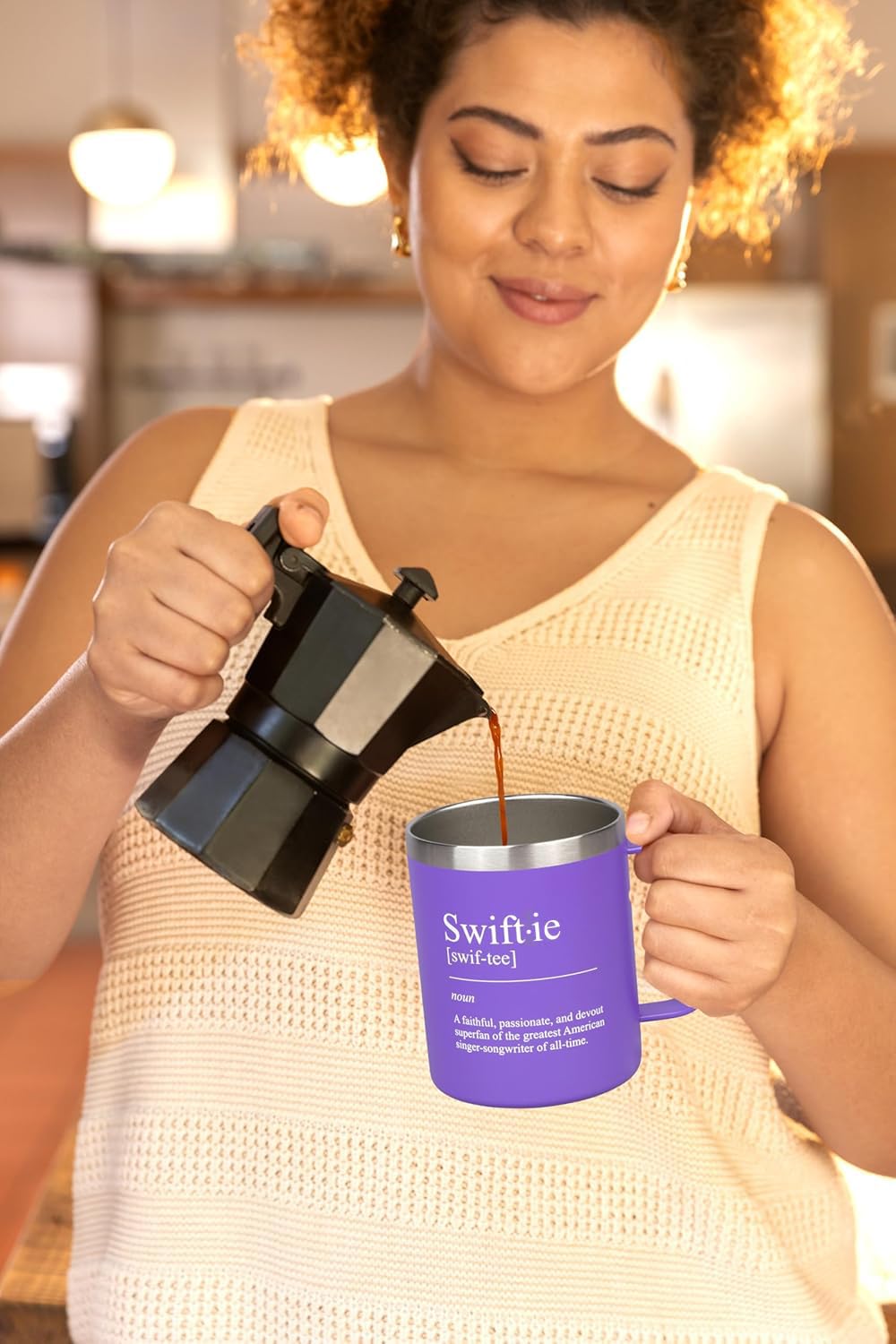 Find Funny Gift Ideas 12oz Stainless Steel Funny Coffee Mug - Holiday Gifts for Music Lovers, Travel Mug Holiday Gift Merchandise for Singer Fans - Album Tumbler Cup Tea Cup Merch