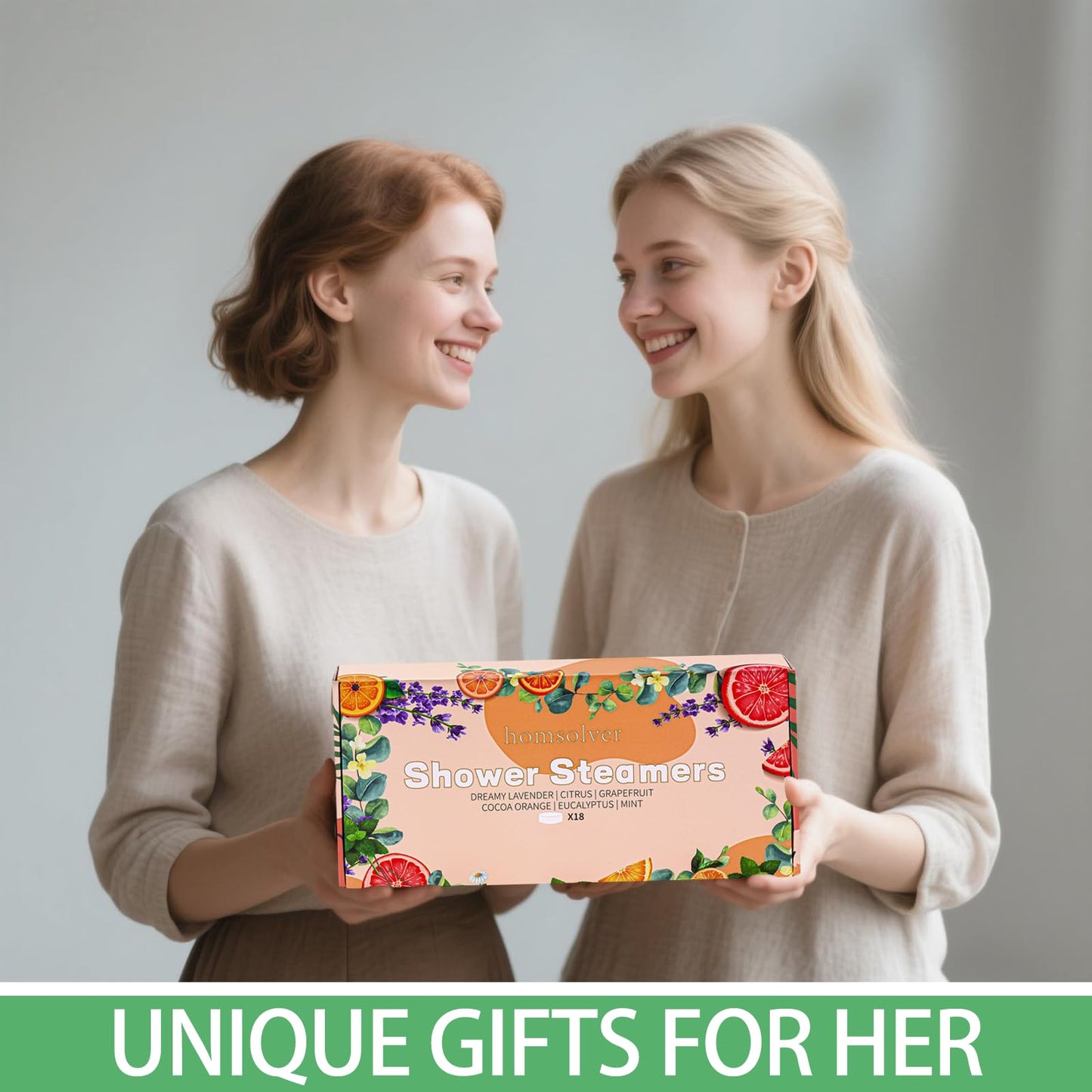 Bridesmaid Gifts, 18 Pack Shower Steamers Aromatherapy Essential Oils, Wedding Birthday Gifts for Her, Women, Mom, Wife, Sisters, Best Friends, BFF, Luxury Self Care Relief Relax