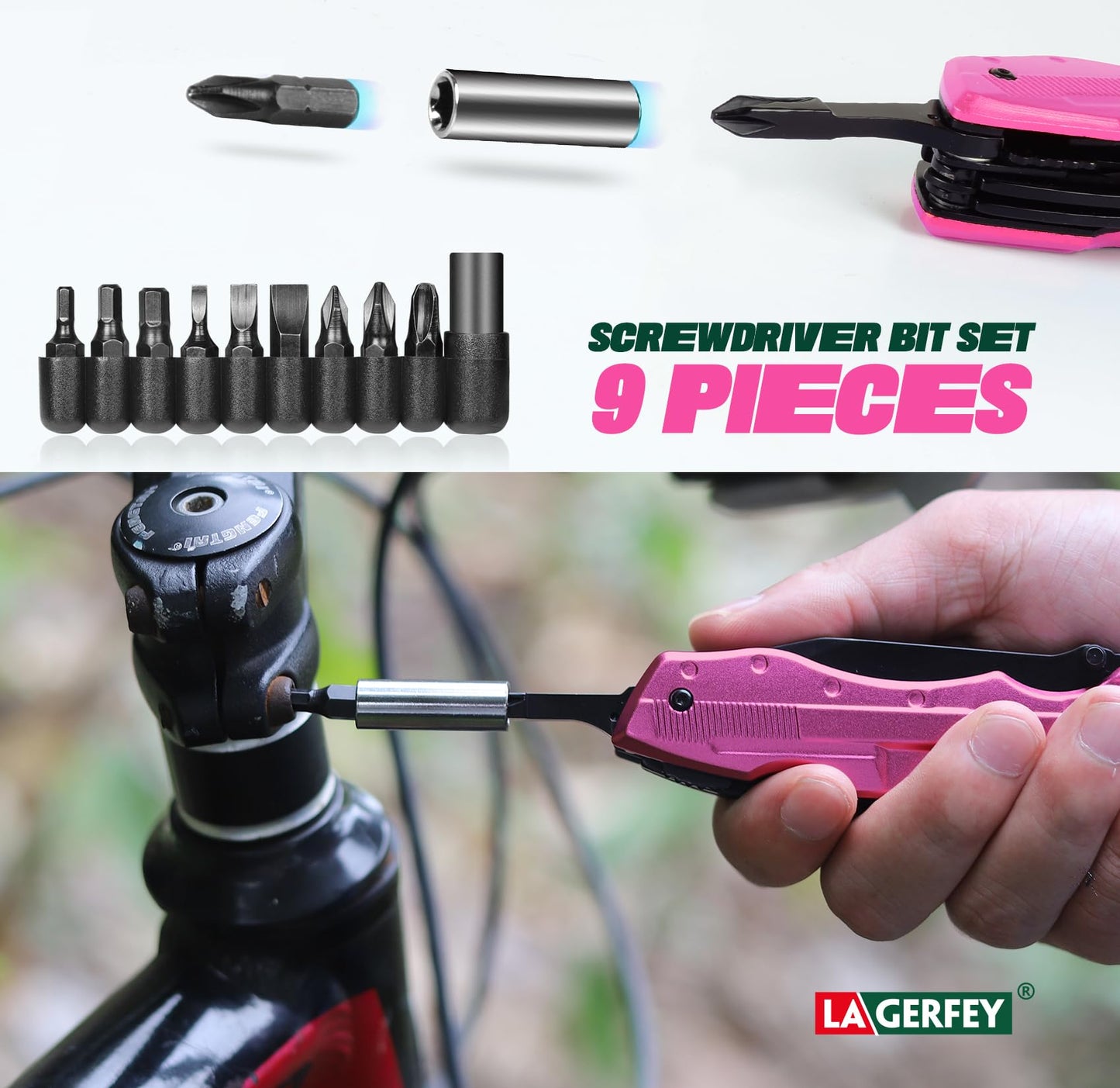 Gifts for Women Wife Mom Sister - Mothers Day Gift, Birthday Gift for Woman Girlfriend - Stocking Stuffers for Women, Womens Gifts for Christmas - Womens Stocking Stuffers, Pin'k Multitool Knife