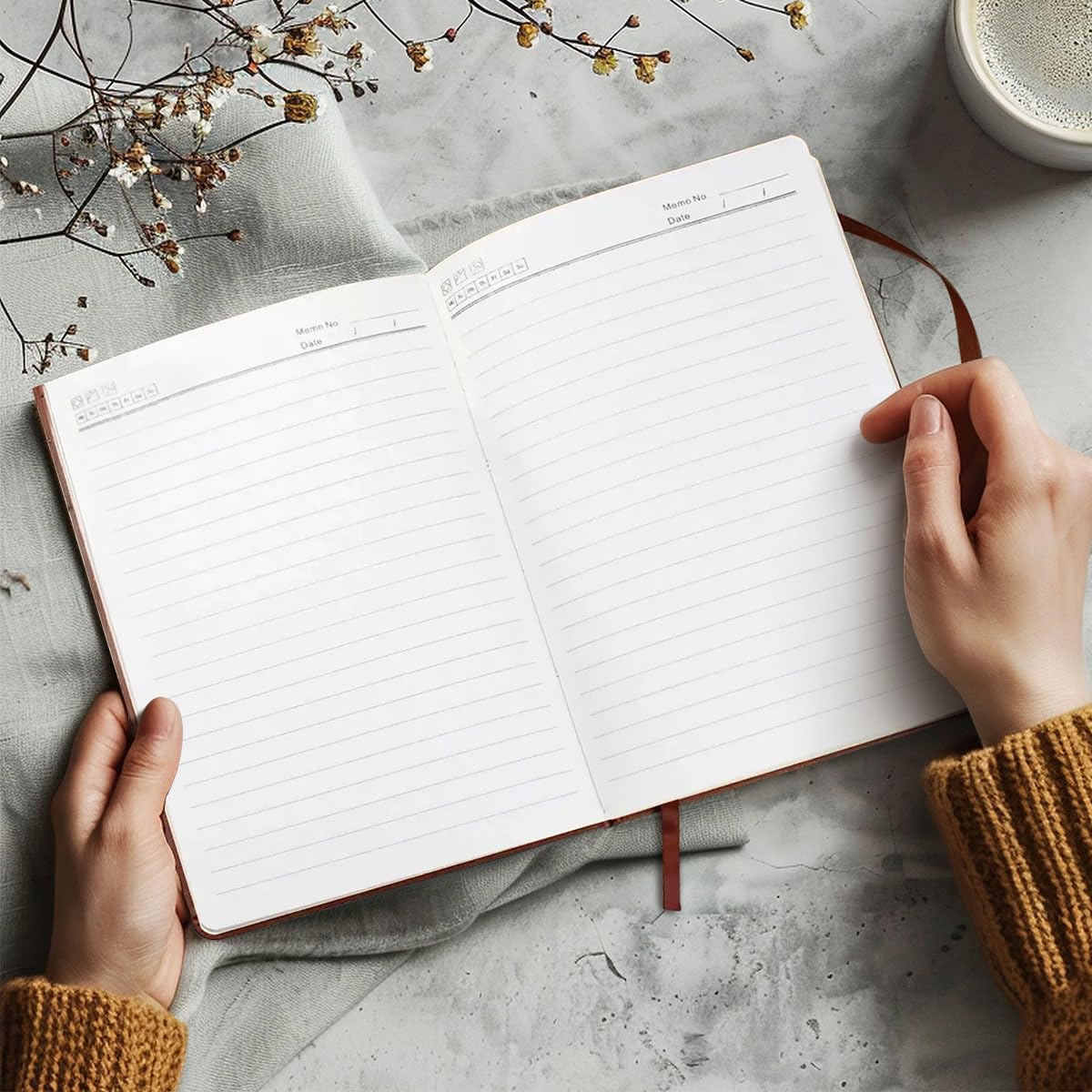 Jesuspirit - Personalized Leather Cover Notebook, Religious Christian Gifts For Men And Women, Bible Notebook For Women, Mom, Her On Mother Day, Birthday, Christmas (Man - Woman Of God)