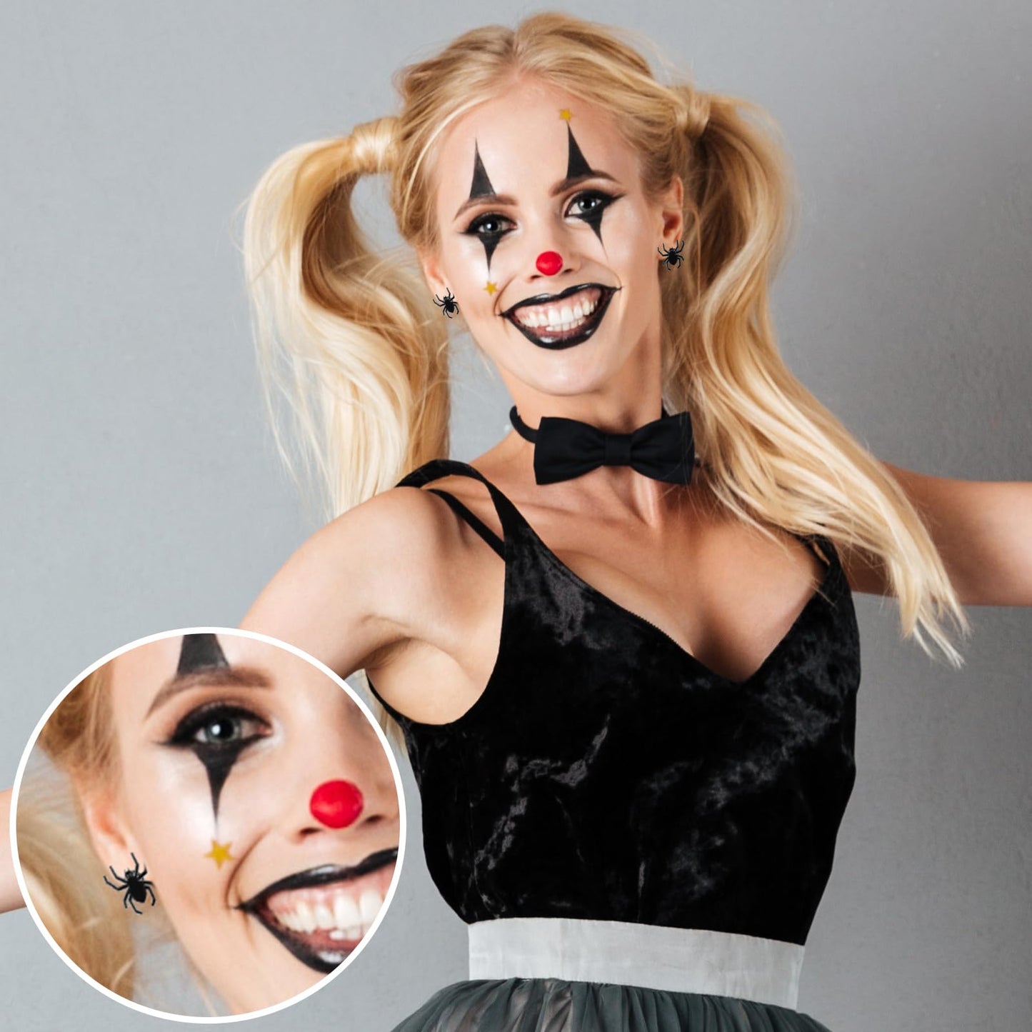 Ferreve 108 Pairs Holiday Earrings for Women Holiday Earrings Variety Pack Summer Fall Thanksgiving Gifts Party Favors(Ear Stud Style)