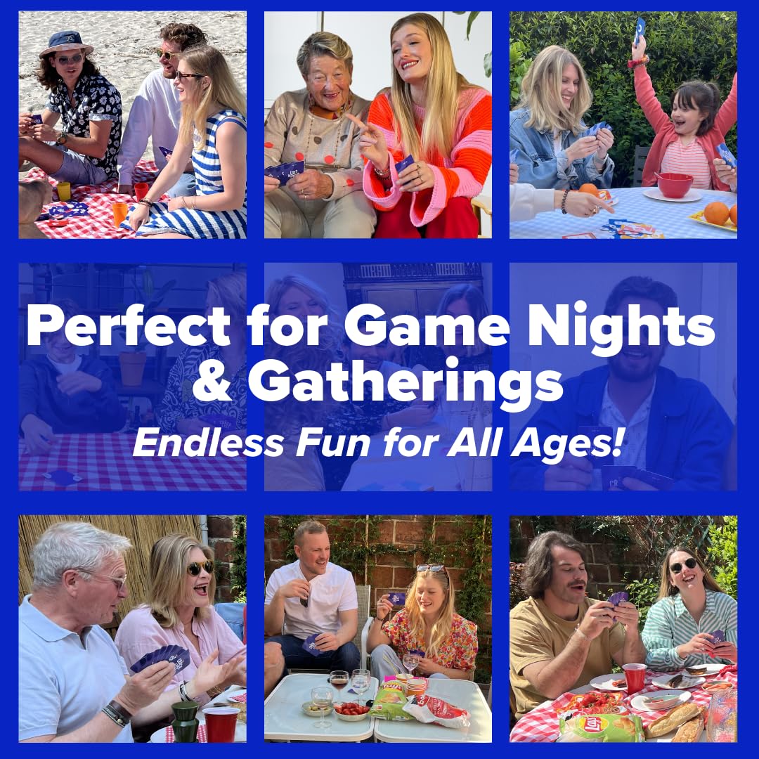 SAVANA Crack List - The Crack-You-Up Categories Card Game | 2+ Players | Quick and Hilarious Game for Kids, Teens and Adults | Family Board Games