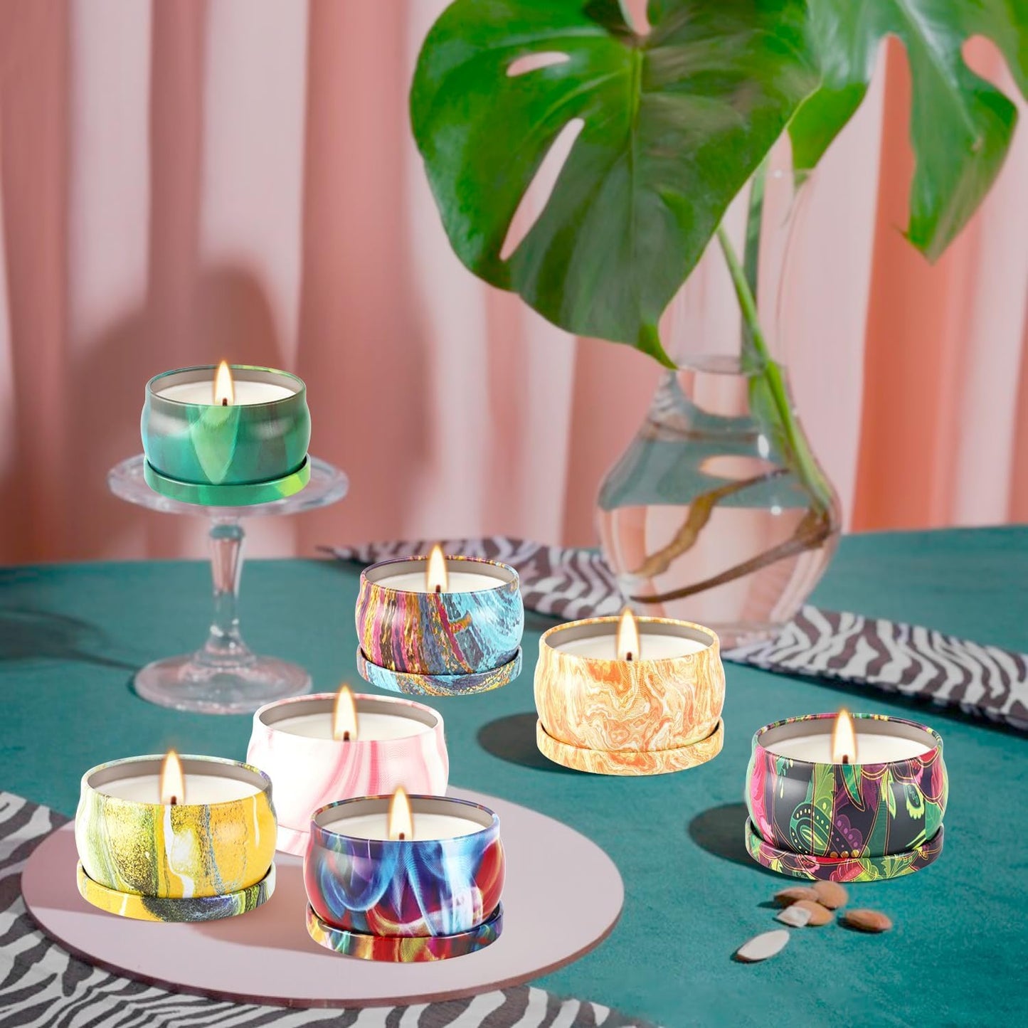 Howemon 36 Pack Scented Candles Set for Home, Relaxing Stress Relief, Aromatherapy - Natural Soy Wax and Fragrance - Gifts for Women, Mom, Best Friend, Wife, Birthday