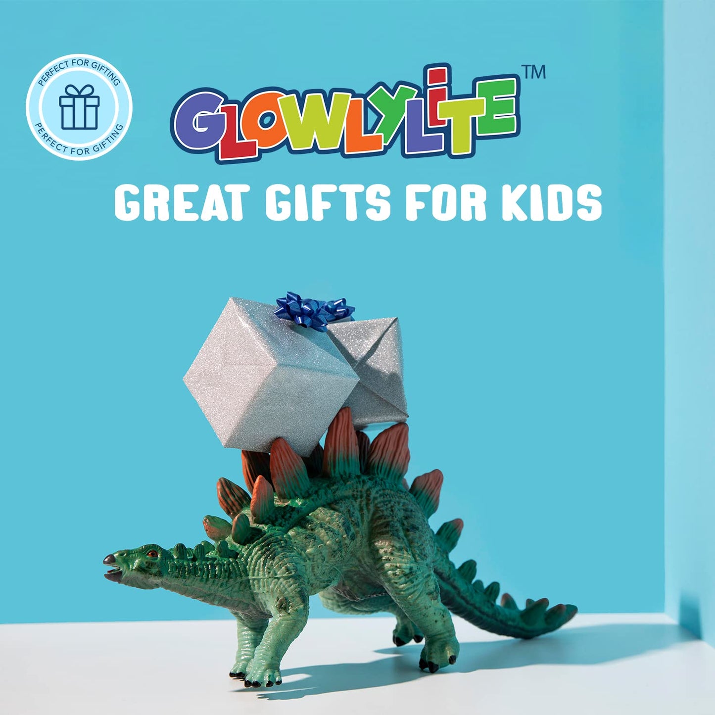 GlowlyLite Bath Bombs | 9 Pack Organic Bath Bomb For Kids With Surprise Inside | Organic Bubble Bath Fizzies With Toys, Fun Birthday Gift And Stocking Stuffer for Boys and Girls, Perfect for Bath Time