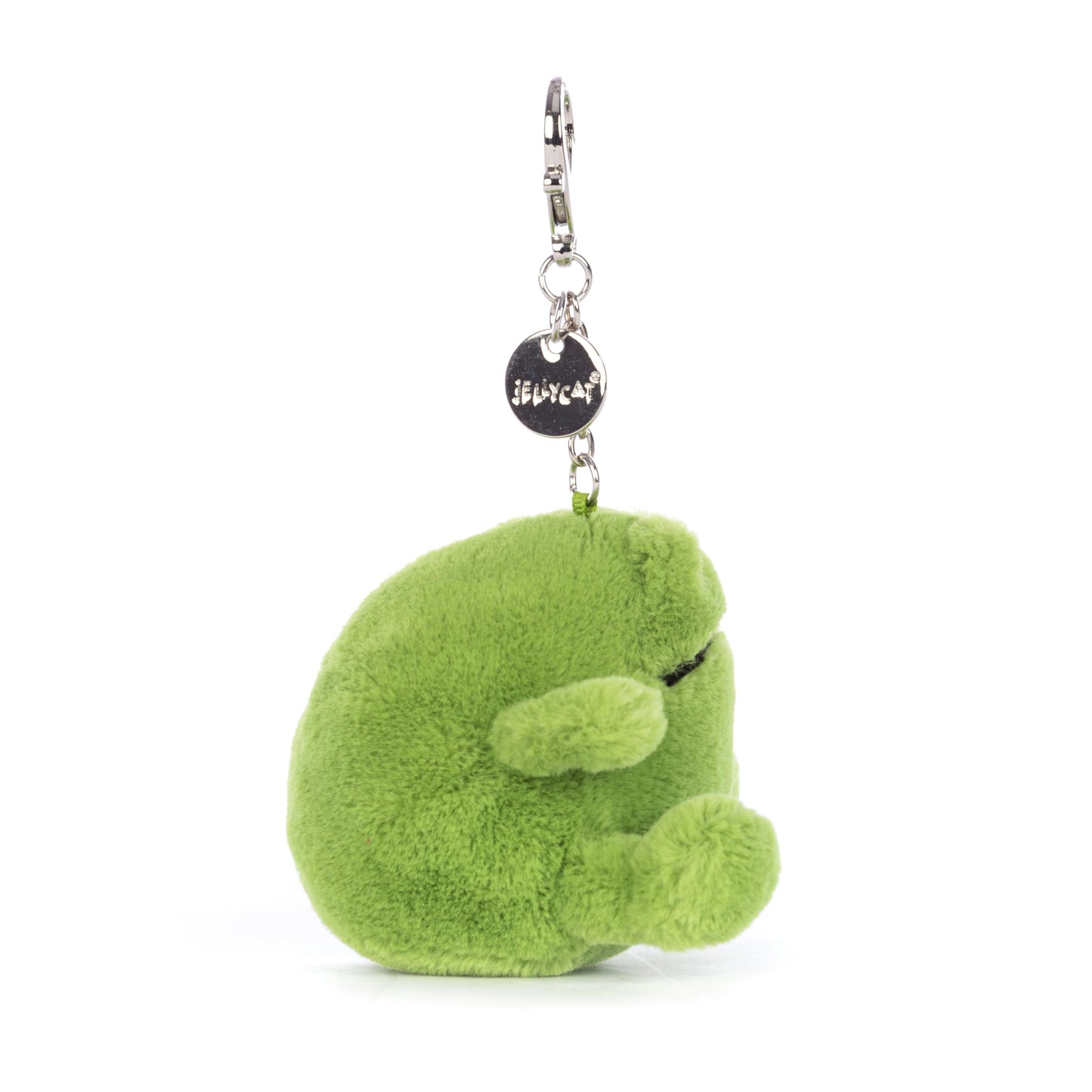 Jellycat Ricky Rain Frog Bag Charm, 3 inches - Amphibian Plush Keychain - Great Gift Idea