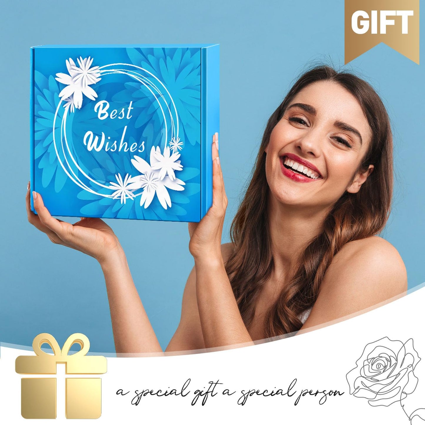 Mother's Day Gifts for Mom from Daughter Son Kids, Unique Birthday Christmas Gifts for Grandma Wife Mother-in-Law Newmom Stepmom, Self Care Package Thank You Mom Gift