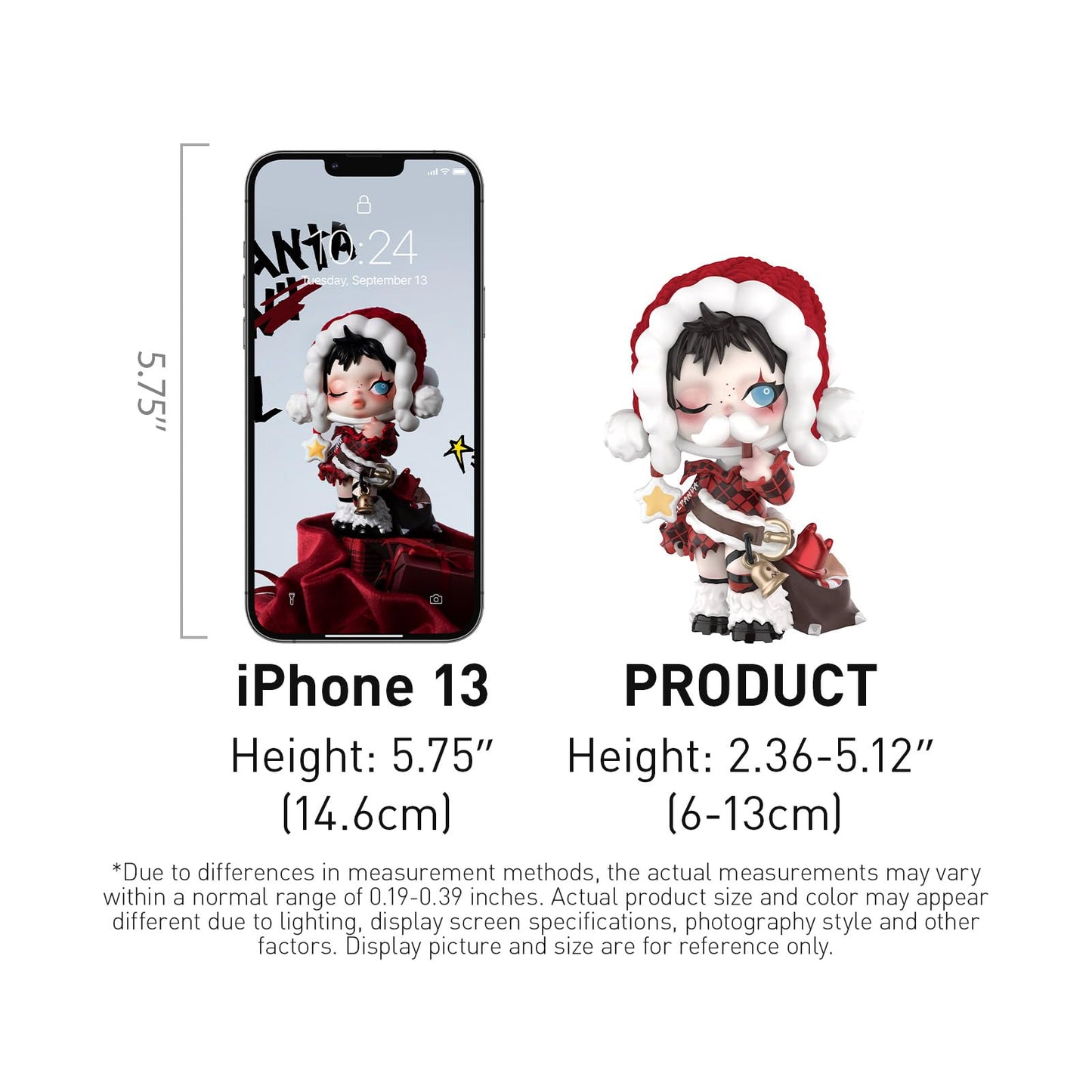 POP MART SKULLPANDA Wishing Time Series Blind Box Figures, Random Design Action Figures, Collectible Toys, Home Decorations, Holiday Birthday Gifts, Single Box