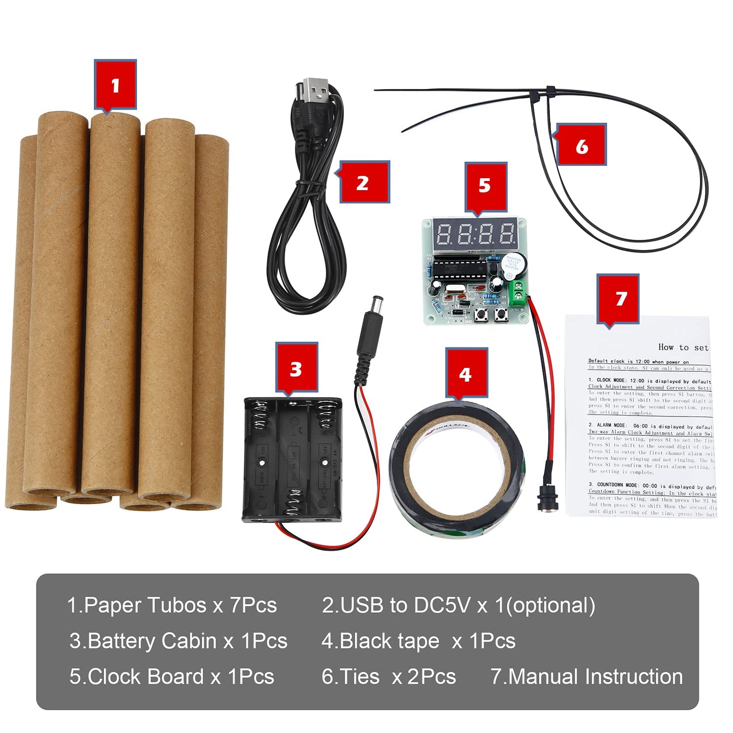 Realistic Fake Bomb Prop for Movies, Countdown Clock Timer Toy Bomb for Movie Prop, Fake Dynamite Stick Bomb Prop for Pranks, Halloween, Cosplay, Army Military Training, Party Decoration