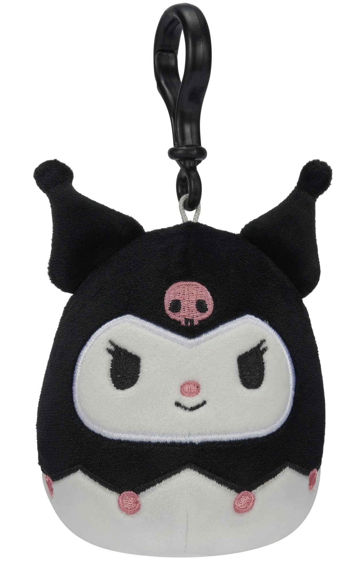 Squishmallows Original Sanrio 3.5-Inch Cinnamoroll, Hello Kitty, Kuromi, + My Melody 4-Pack – Official Jazwares Plush (Clips)