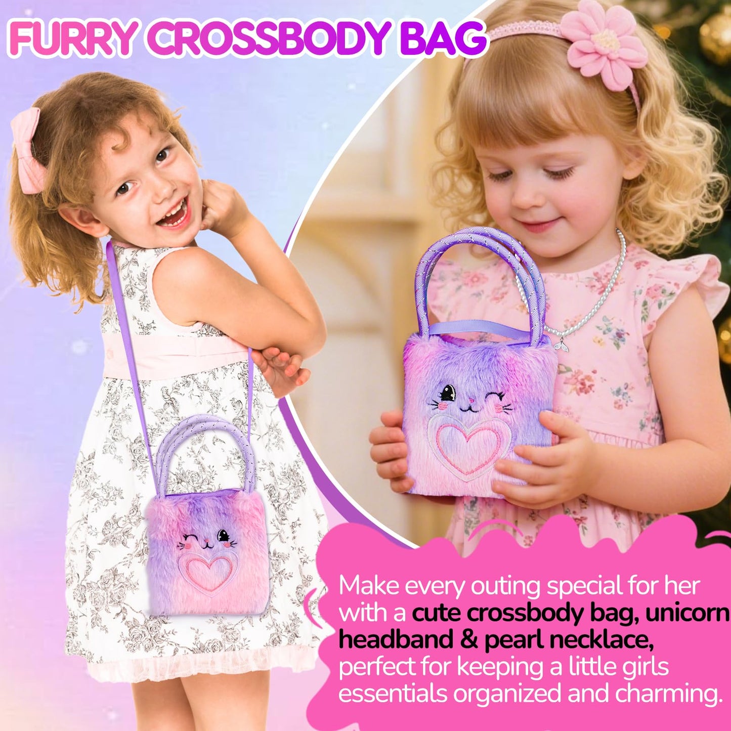 Gifts for Girls Age 4-6-8, Kids Mermaid & Unicorn Toy Set with Light Up Star Pillow, Diary, Headband, Sleep Mask, Surprise Girl Toys for 4 5 6 7 8 9 10 Year Old Girls Christmas Birthday Gifts Ideas