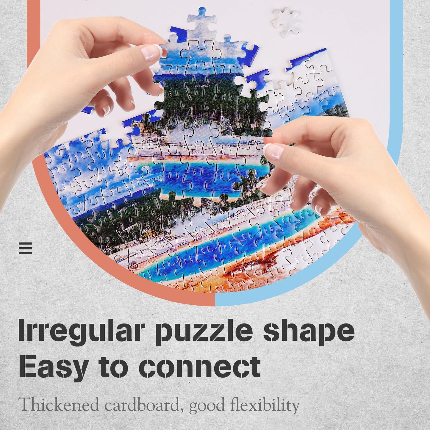 Small Jigsaw Puzzles for Adults Challenging Puzzle Small Puzzles Mini Jigsaw Puzzles for Teens 150 Pieces Micro Tiny Puzzle Antelope Canyon Landscape Scenery Travel Puzzles 6 x 4 inch 3 Packs